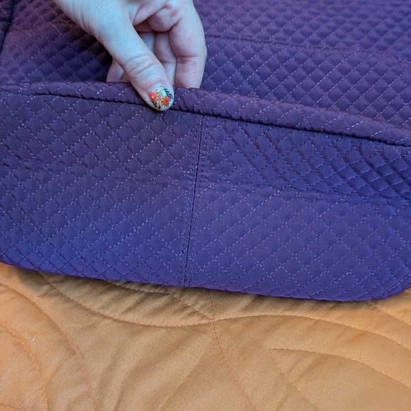 Vera Bradley Microfiber Carson Shoulder Bag - Picture 3 of 6